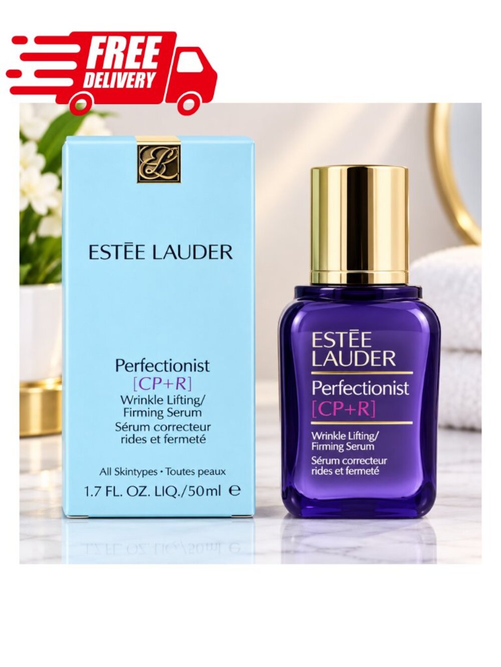 Estee Lauder Perfectionist CP+r Wrinkle Lifting Firming Serum 1.7oz,50ml NEW